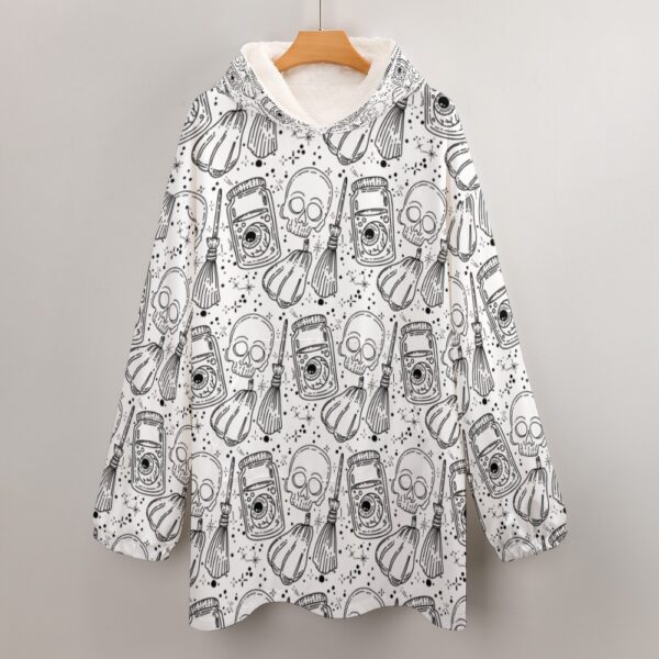 Manta sudadera con capucha para mujer - Imagen 7